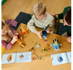 Bluey rodzina z klocków LEGO 5+