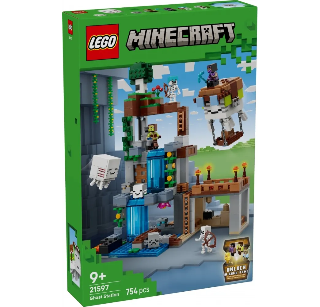 LEGO Minecraft Stacja Ghasta – klocki konstrukcyjne