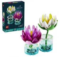 LEGO Botanicals Lilie wodne – klocki konstrukcyjne