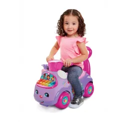 Fisher Price Muzyczna Parada jeździk Pulio fioletowy