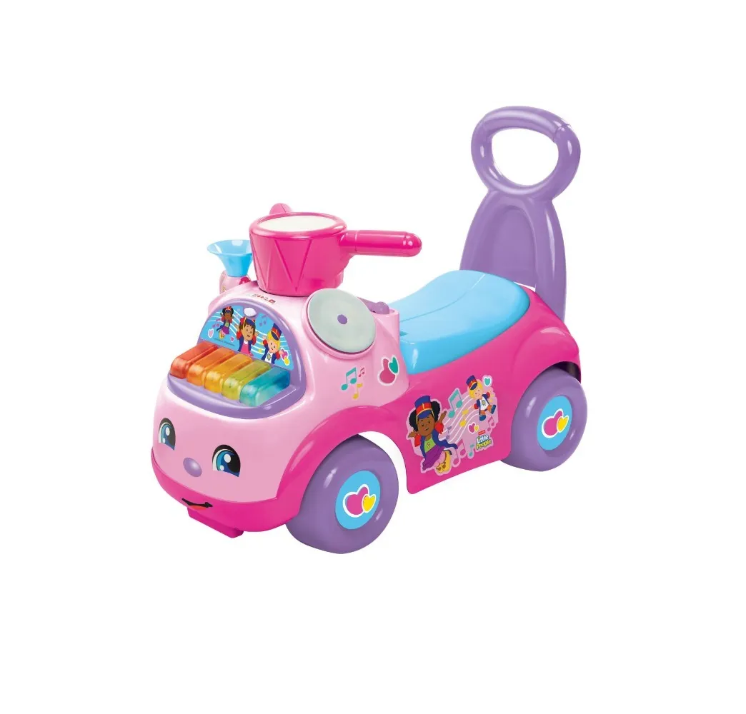 Fisher Price Muzyczna Parada jeździk różowy Pulio