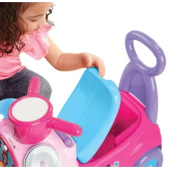 Fisher Price Muzyczna Parada jeździk różowy Pulio