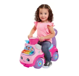 Fisher Price Muzyczna Parada jeździk różowy Pulio