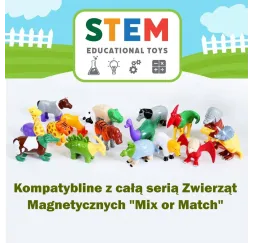 MalBlo Magnetic Zwierzęta z gospodarstwa MALIK 2+
