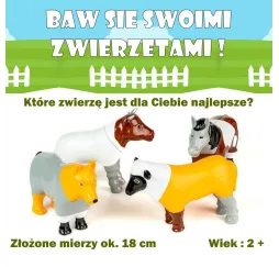 MalBlo Magnetic Zwierzęta z gospodarstwa MALIK 2+