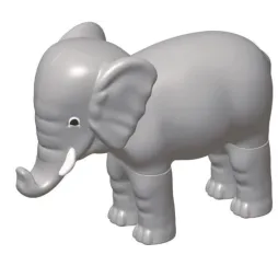 MalBlo Magnetic Mini Zwierzęta z dżungli MALIK