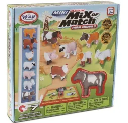 MalBlo Magnetic Mini Zwierzęta z gospodarstwa MALIK