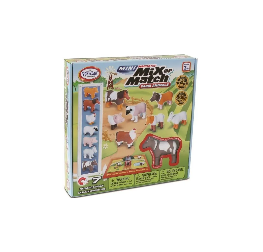 MalBlo Magnetic Mini Zwierzęta z gospodarstwa MALIK