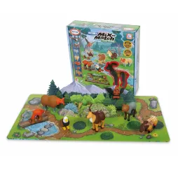 MalBlo Magnetic Mini Zwierzęta Leśne MALIK 3+