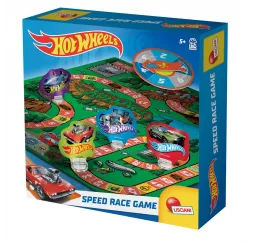 Hot Wheels Wyścigi gra planszowa Lisciani 5+