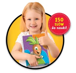 Carotina Litery i słowa 2 w 1 gra edukacyjna Lisciani