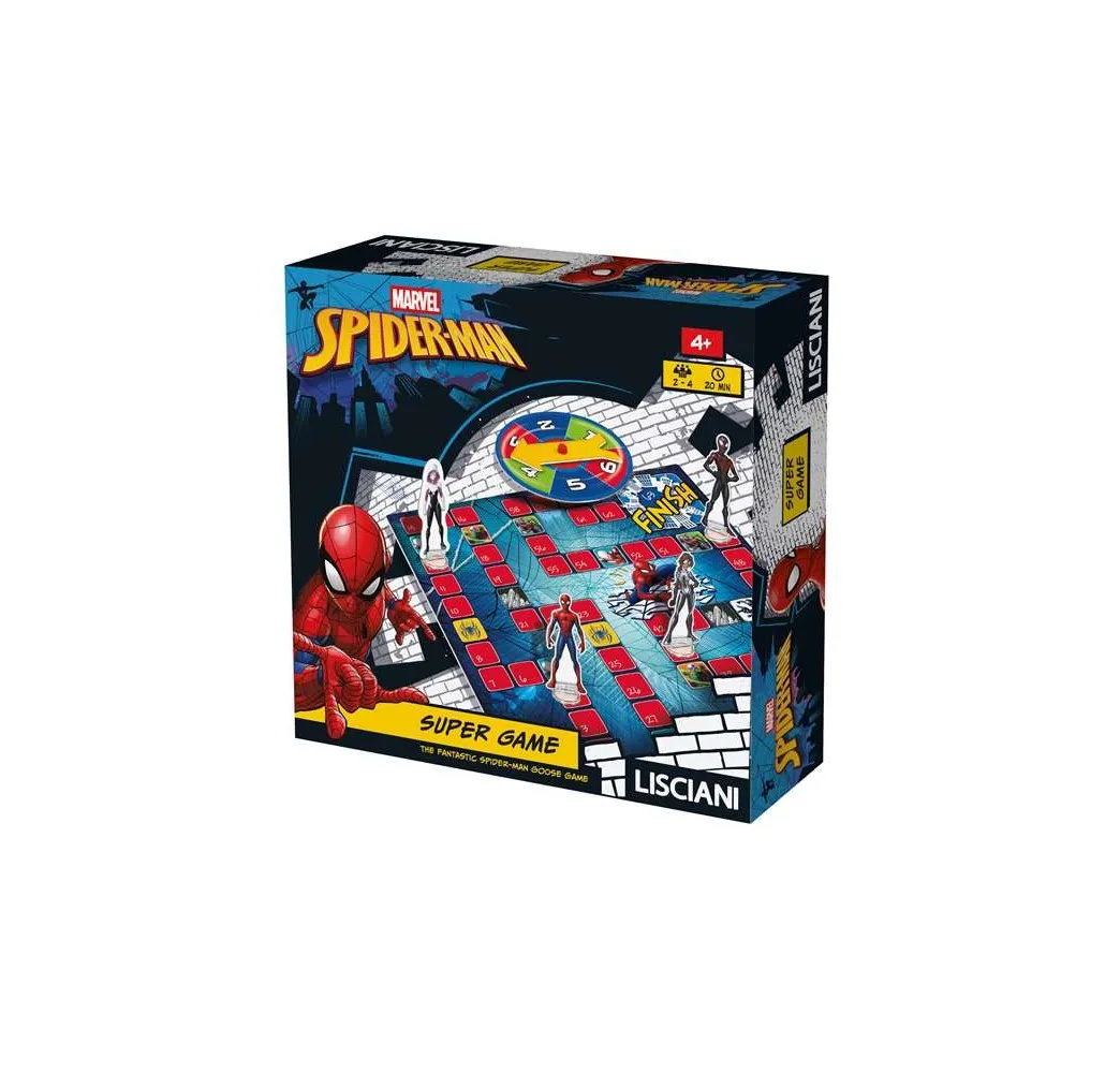 Lisciani Gra planszowa Spiderman