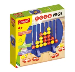 Quercetti Four Pegs – gra planszowa 4+