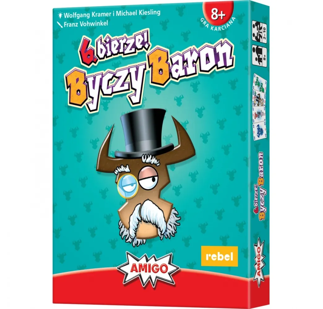 6. bierze! Byczy Baron – gra karciana Rebel