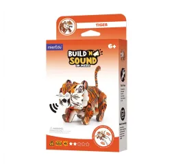 Tygrys MierEdu puzzle 3D z dźwiękiem MG DYSTRYBUCJA