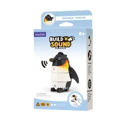 Pingwin MierEdu puzzle 3D z dźwiękiem MG DYSTRYBUCJA
