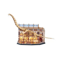 Brachiozaur LED puzzle 3D Cubic Fun 216 el.