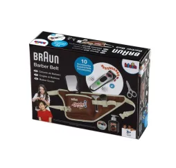 Klein Zestaw barbera Braun na baterie beżowo-czarny nr kat. 5838