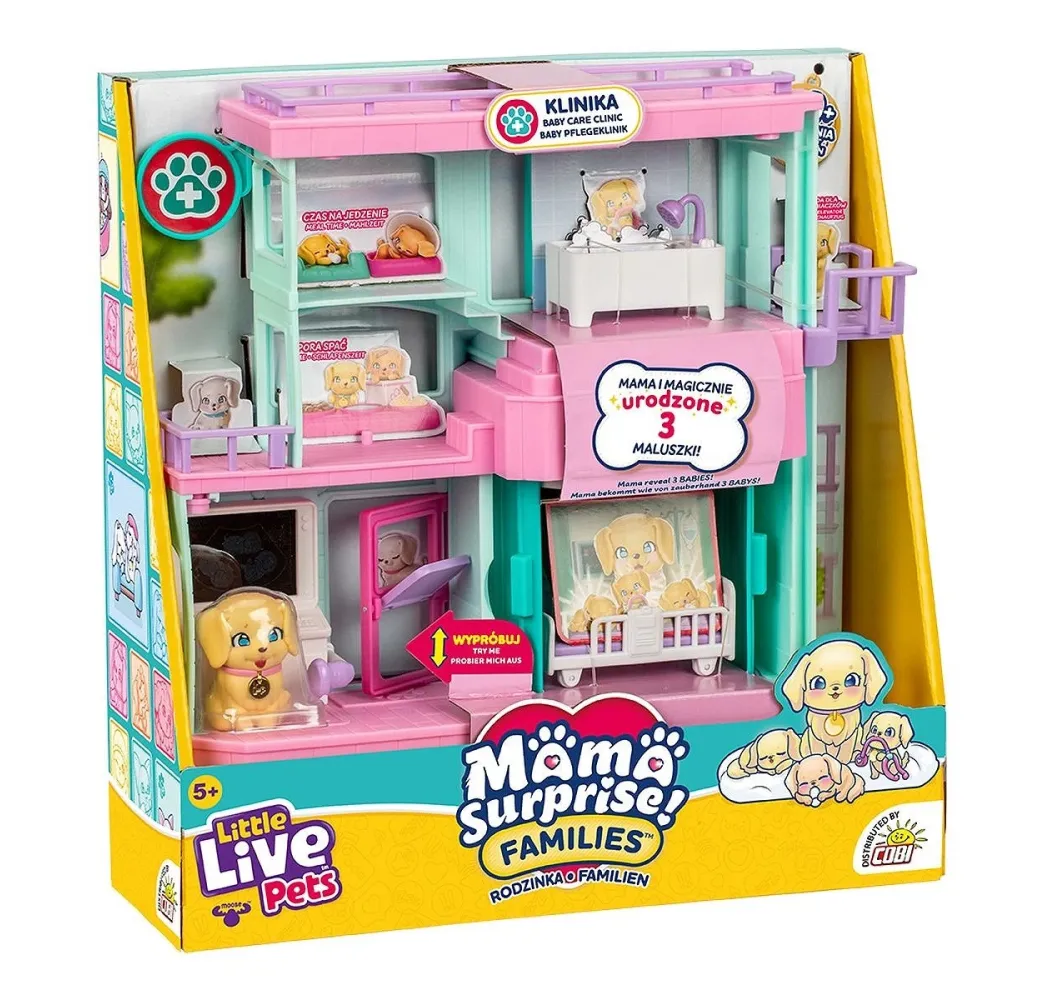 Cobi Zestaw Little Live Pets Families Klinika nr kat. MO-26673