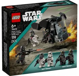 LEGO Klocki Star Wars 75412 Szturmowiec Śmierci i nocny szturmowiec - zestaw bitewny
