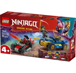 LEGO Klocki Ninjago 71840 Pojedynek wyścigowy Rogue kontra Drix