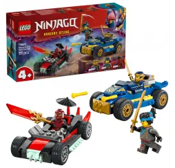 LEGO Klocki Ninjago 71840 Pojedynek wyścigowy Rogue kontra Drix