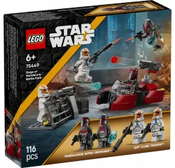LEGO Klocki Star Wars 75449 Oblężenie Mandalory - zestaw bitewny