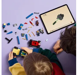 LEGO Klocki Ninjago 71840 Pojedynek wyścigowy Rogue kontra Drix