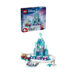 LEGO Klocki Disney 43281 Lodowy zamek Elzy i Śnieżna przejażdżka