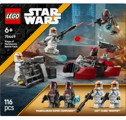 LEGO Klocki Star Wars 75449 Oblężenie Mandalory - zestaw bitewny