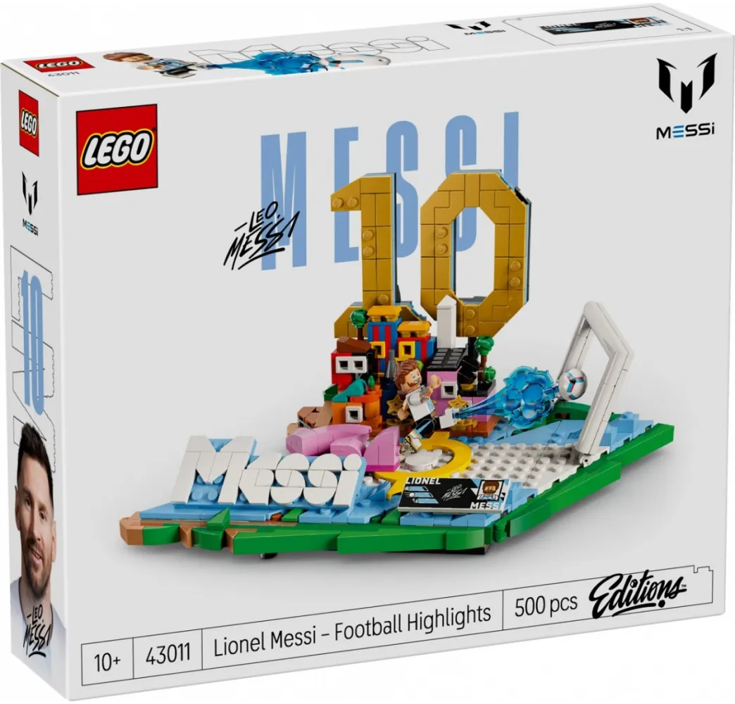 LEGO Klocki Editions 43011 Lionel Messi - piłkarskie momenty