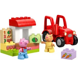 LEGO Klocki DUPLO Peppa Pig 10468 Ciągnik i rynek