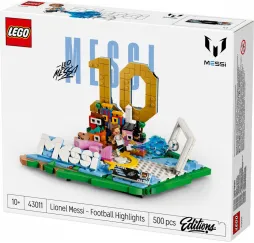 LEGO Klocki Editions 43011 Lionel Messi - piłkarskie momenty