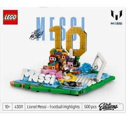 LEGO Klocki Editions 43011 Lionel Messi - piłkarskie momenty