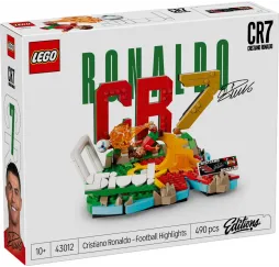 LEGO Klocki Editions 43012 Cristiano Ronaldo - piłkarskie momenty