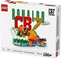 LEGO Klocki Editions 43012 Cristiano Ronaldo - piłkarskie momenty