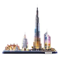 Cubic Fun Puzzle 3D LED Dubaj