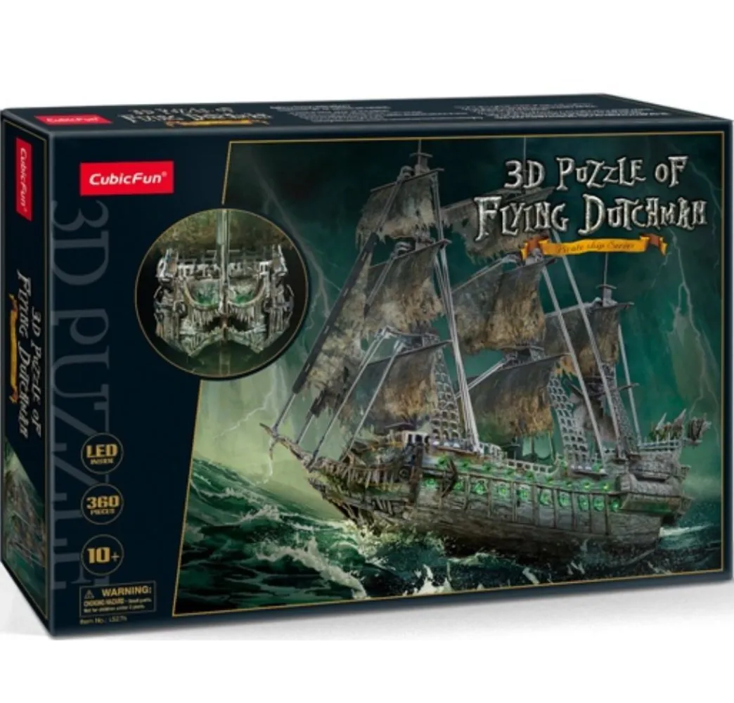 Cubic Fun Puzzle 3D LED Latający Holender