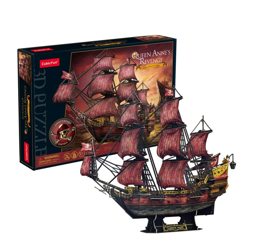 Cubic Fun Puzzle 3D Zemsta Królowej Anny - Wersja Jubileuszowa