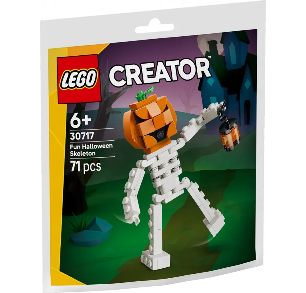 LEGO Klocki Creator 30717 Śmieszny halloweenowy szkielet