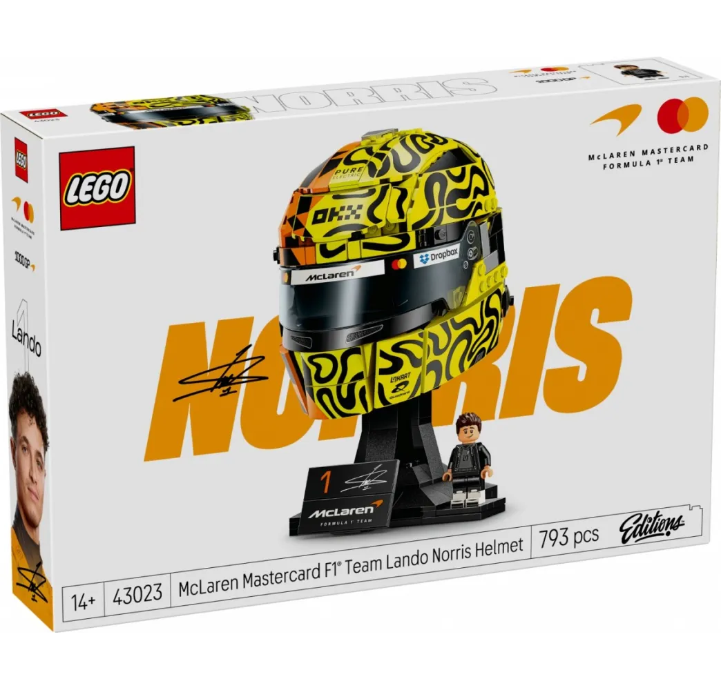 LEGO Klocki Editions 43023 Kask Lando Norris McLaren
