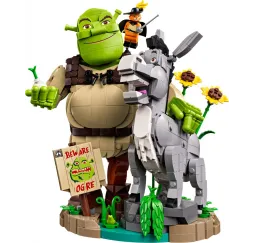 LEGO Klocki Shrek 72423 Shrek, Osioł i Kot w butach