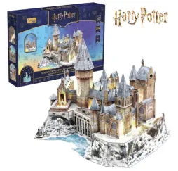 Cubic Fun Puzzle 3D - Harry Potter Zamek Hogwart w śniegu LED