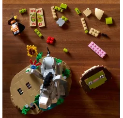 LEGO Klocki Shrek 72423 Shrek, Osioł i Kot w butach