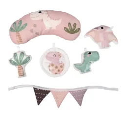 Milly Mally Mata edukacyjna Dino Pink TinyMini różowa
