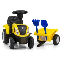 Milly Mally Jeździk Pojazd New Holland T7 Traktor żółty