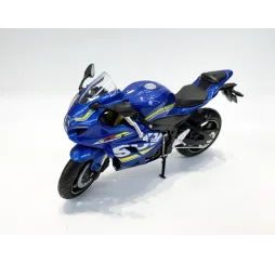 Pulio Motocykl MSZ 1/12 Suzuki GSX-R1000 niebieski