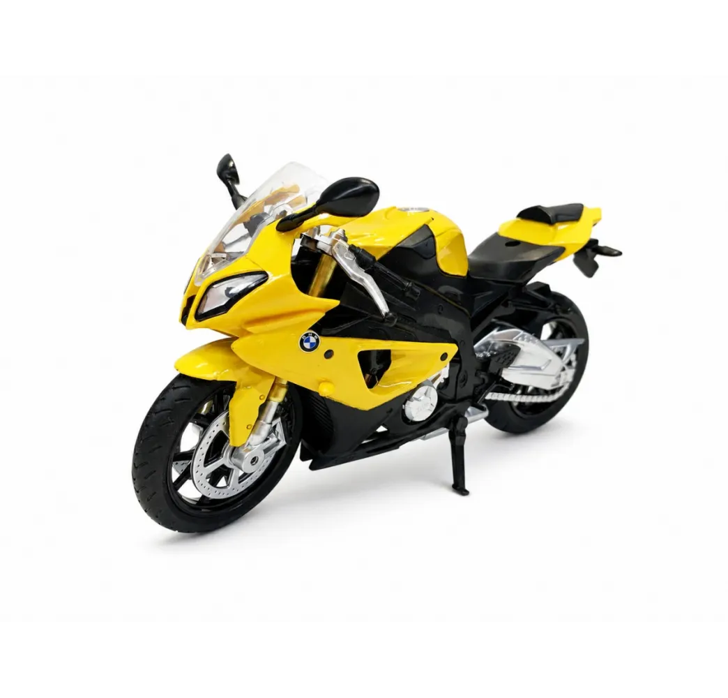 Pulio Motocykl MSZ 1/12 BMW S1000 RR żółty