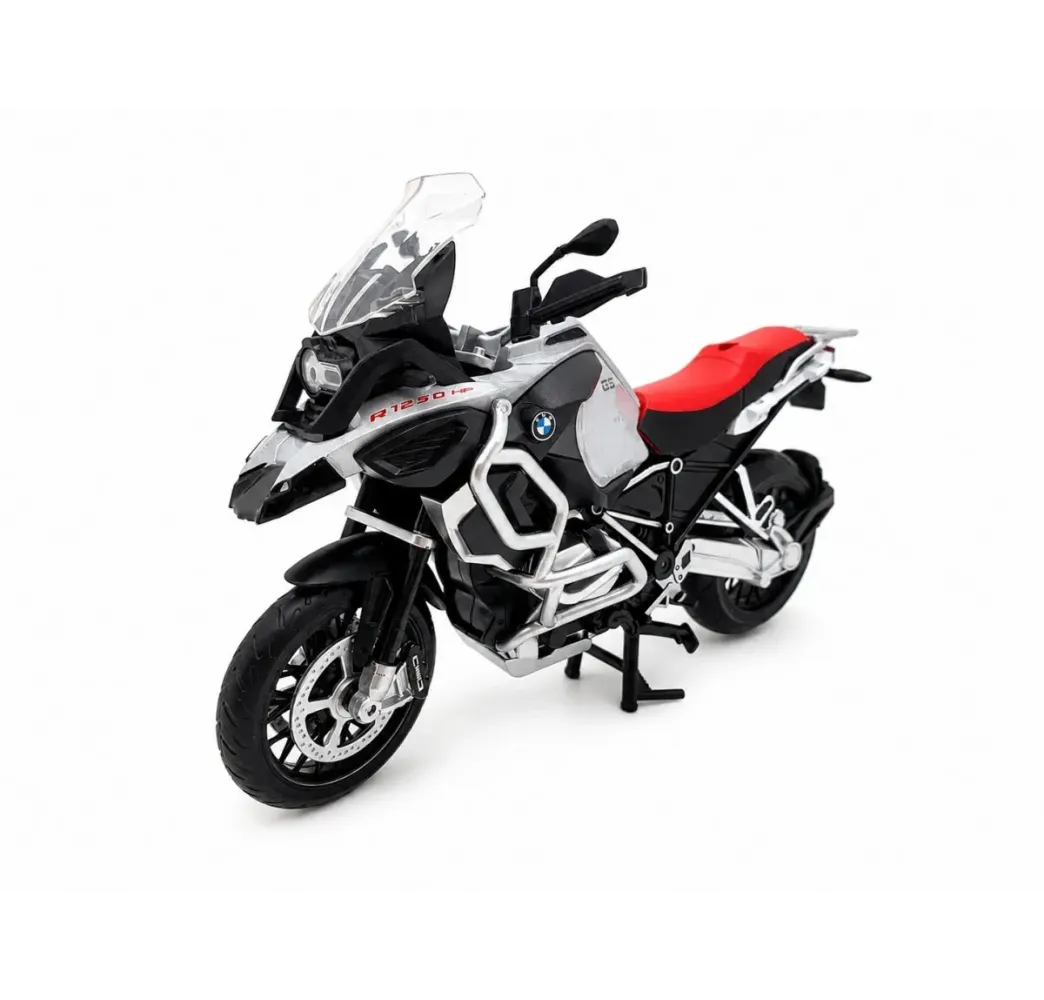 Pulio Motocykl MSZ 1/12 BMW R125GS Adventure srebrny