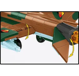 Cobi Klocki Mig 21 396 klocków